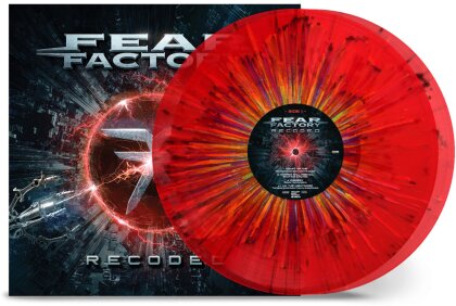 Fear Factory - Recoded (Transparent Red Rainbow Splatter Vinyl, 2 LPs)