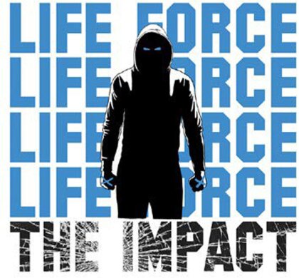 Life Force - The Impact (Gold/Black And White Splatter Vinyl, 7" Single)