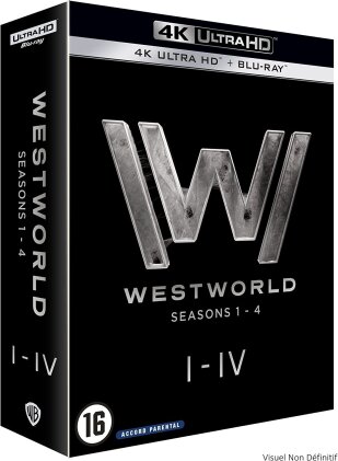 Westworld - Saisons 1-4 (12 4K Ultra HDs + 12 Blu-rays)