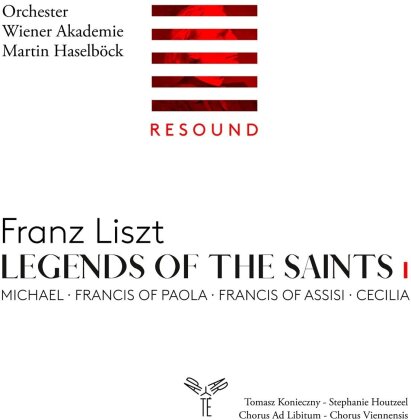 Orchester Wiener Akademie, Franz Liszt (1811-1886), Martin Haselböck, Chorus Ad Libitum & Chorus Viennensis - Legends Of The Saints - Michael, Francis of Paola, - Francis of Assisi, Cecilia (2 CD)