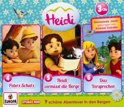 Heidi - Die 2. 3er Box (Folgen 4, 5, 6) (3 CDs)
