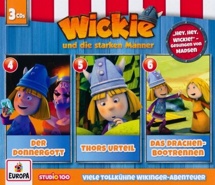 Wickie - Die 2. 3er Box (Folgen 4, 5, 6) (3 CDs)