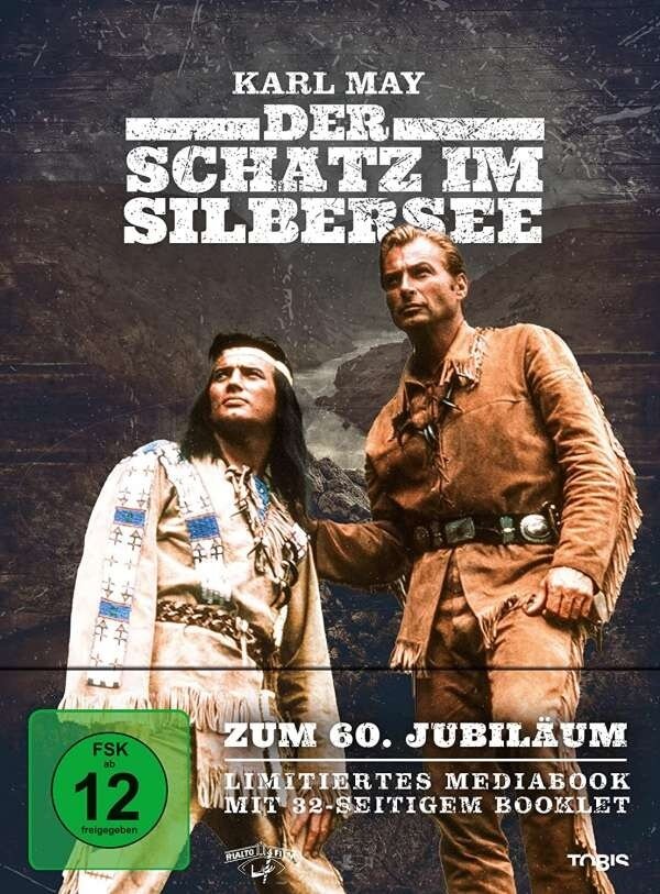 Der Schatz im Silbersee (1962) (60th Anniversary Edition, Limited Edition, Mediabook, Blu-ray + DVD)