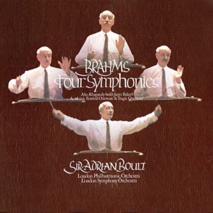 Johannes Brahms (1833-1897) & Sir Adrian Boult - Four Symphonies (Japan Edition, Hybrid SACD + 2 CDs)