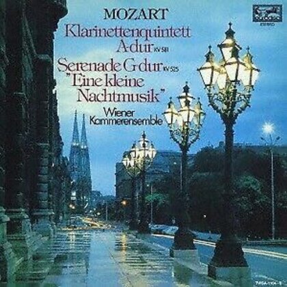 Wolfgang Amadeus Mozart (1756-1791), Alfred Prinz & Wiener Kammerensemble - Klarinettenquintett, Eine Kleine Nachtmusik (Japan Edition, Hybrid SACD + CD)