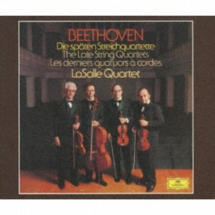 LaSalle Quartet & Ludwig van Beethoven (1770-1827) - Die Späten Streichquartette - The Late String Quartets (Japan Edition, 3 CD)