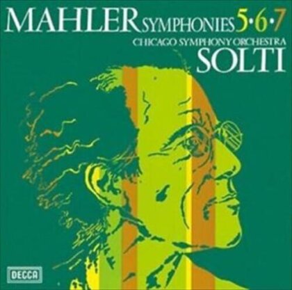 Gustav Mahler (1860-1911), Sir Georg Solti & Chicago Symhony Orchestra - Symphonies 5-7 (Japan Edition, 3 Hybrid SACDs)