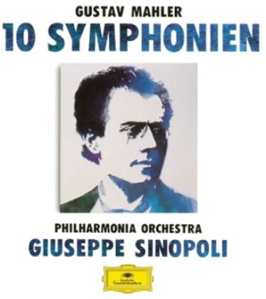 Giuseppe Sinopoli, Gustav Mahler (1860-1911) & Philharmonia Orchestra - 10 Symphonien (Japan Edition, 12 CDs)