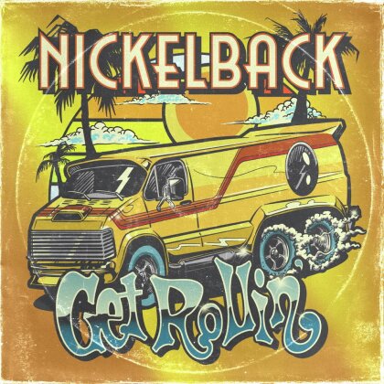 Nickelback - Get Rollin' (Limited Edition, Tranparent Orange Vinyl, LP)