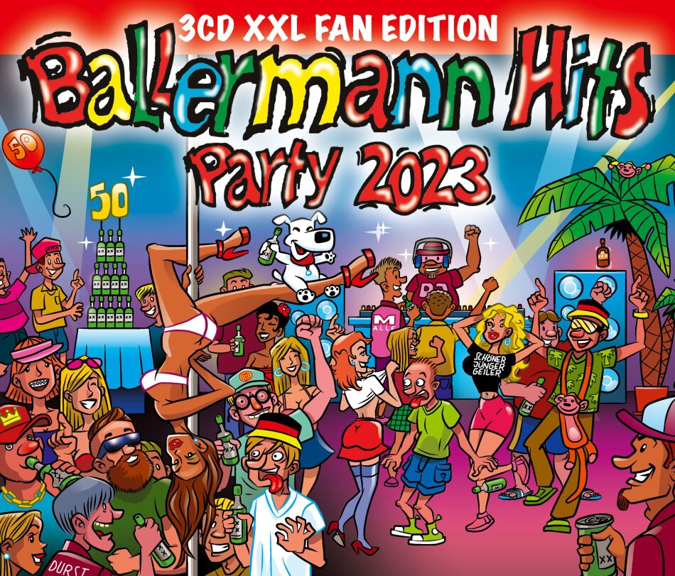 Ballermann Hits Party 2023 (XXL Fan Edition, 3 CDs)