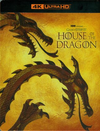 House of the Dragon (Game of Thrones) - Saison 1 (Edizione Limitata, Steelbook, 4 4K Ultra HDs)