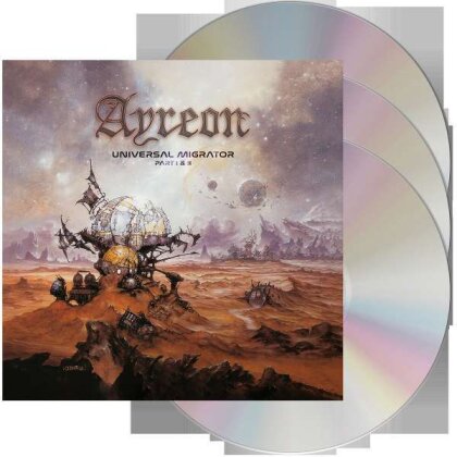 Ayreon - Universal Migrator I & II (2022 Reissue, MUSIC THEORIES RECORDINGS, 3 CDs)
