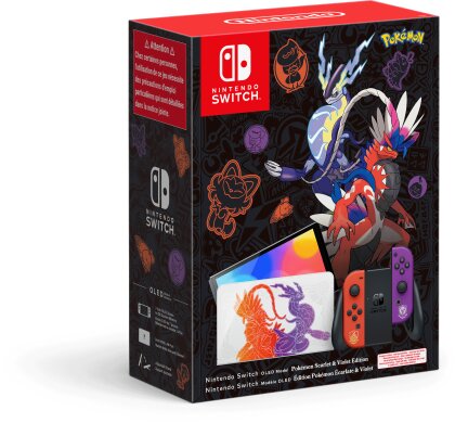 Nintendo Switch – OLED-Modell – Pokémon Karmesin & Purpur-Edition