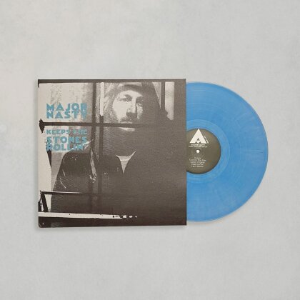 Major Nasty - Keeps The Stones Rollin' (140 Gramm, Blue Transparent Vinyl, LP)