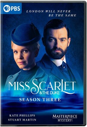 Miss Scarlet & the Duke - Season 3 (Masterpiece Mystery!, 2 DVDs)