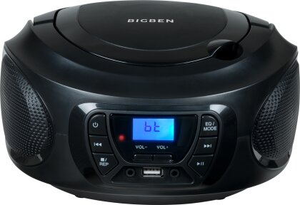 Bigben - Tragbares CD/Radio CD62 USB/BT - black
