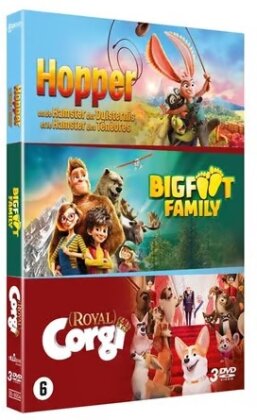 Hopper / Bigfoot Family / Royal Corgi (3 DVDs)