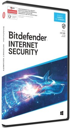 Bitdefender Internet Security 5 Geräte / 18 Monate (Code in a Box)
