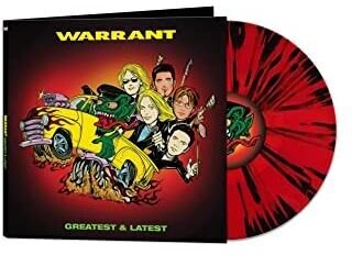 Warrant - Greatest & Latest (2022 Reissue, Deadline Music, Red Black Splatter Vinyl, LP)
