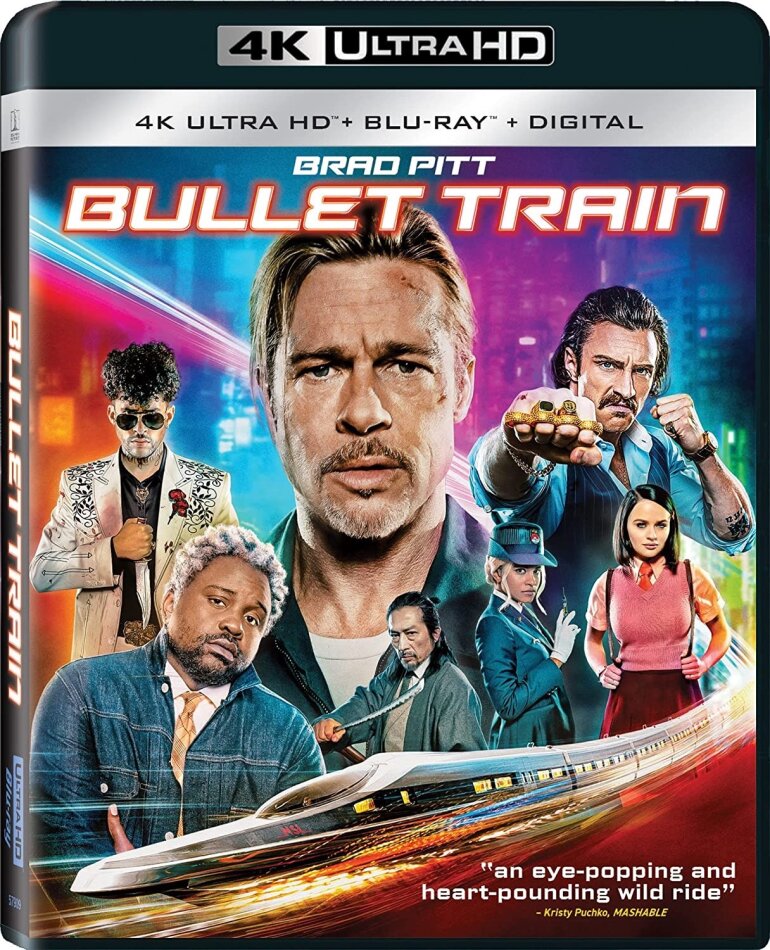 Bullet Train (2022) (4K Ultra HD + Blu-ray)