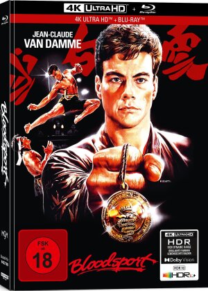 Bloodsport (1988) (Cover A, Limited Edition, Mediabook, 4K Ultra HD + Blu-ray)