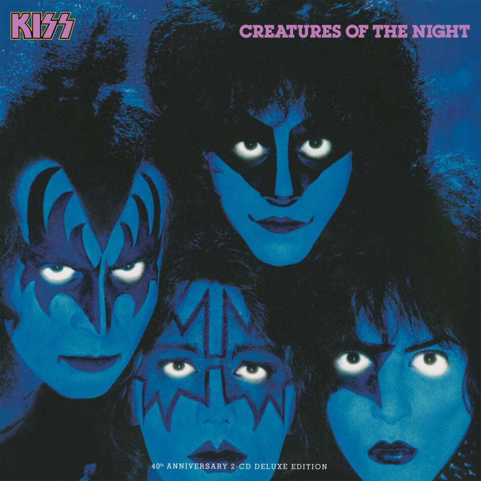Kiss - Creatures Of The Night (2022 Reissue, Universal, Édition 40ème Anniversaire, Édition Deluxe, 2 CD)