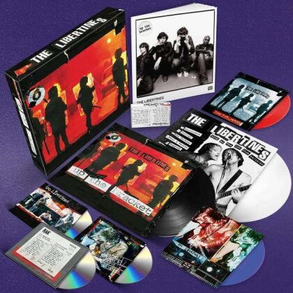 The Libertines - Up The Bracket (2022 Reissue, Boxset, Rough Trade, Édition 20ème Anniversaire, Édition Limitée, 2 LP + 2 7" Singles + 2 CD + DVD + Cassette audio)