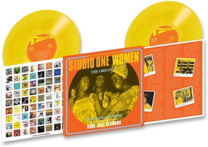 Soul Jazz Records Presents Studio One Women (Yellow Vinyl, 2 LPs)