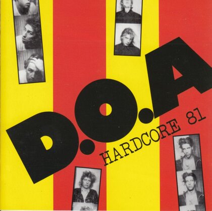 D.O.A. - Hardcore 81 (2022 Reissue, Sudden Death, Limited Edition, White Vinyl, LP)