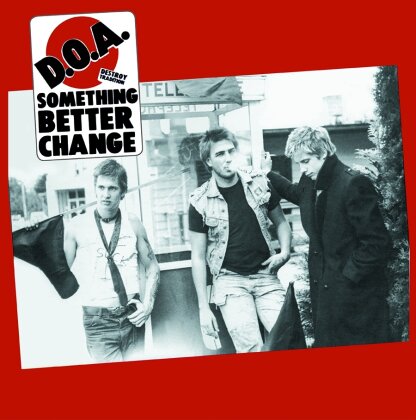 D.O.A. - Something Better Change (2022 Reissue, Sudden Death, Limited Edition, Coke Bottle Vinyl, LP)