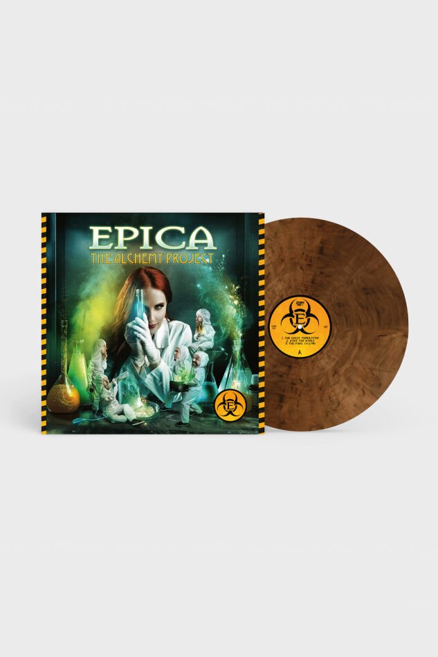 Epica - The Alchemy Project (Limited Edition, Clear/Red/Black marbled Vinyl, LP)