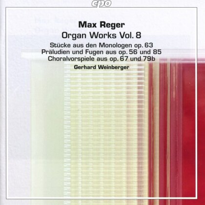 Max Reger (1873-1916) & Gerhard Weinberger (1909-2007) - Organ Works Vol. 8 (2 Hybrid SACDs)
