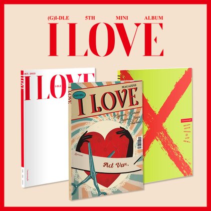 (G)I-Dle - I LOVE (Deluxe Boxset, Randomly Shipped)