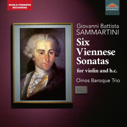 Oinos Baroque Trio, Simonetta Heger, Stefania Gerra & Giovanni Battista Sammartini (1700-1775) - Six Viennese Sonatas For Violin & Basso Continuo