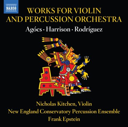 New England Conservatory, Kati Agócs & Nicholas Kitchen - Works For Violin & Percussion Orch