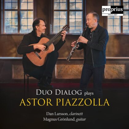 Duo Dialog, Astor Piazzolla (1921-1992), Dan Larsson & Magnus Grönlund - Duo Dialog Plays Astor Piazzolla