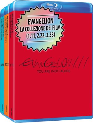 Evangelion 1-3 - La collezione dei Film (1.11 / 2.22 / 3.33) (3 Blu-ray)