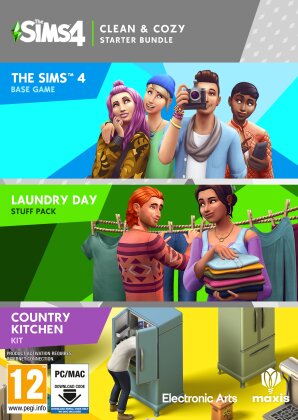 Die Sims 4 - Clean & Cozy Starter Pack - (Code in a Box)