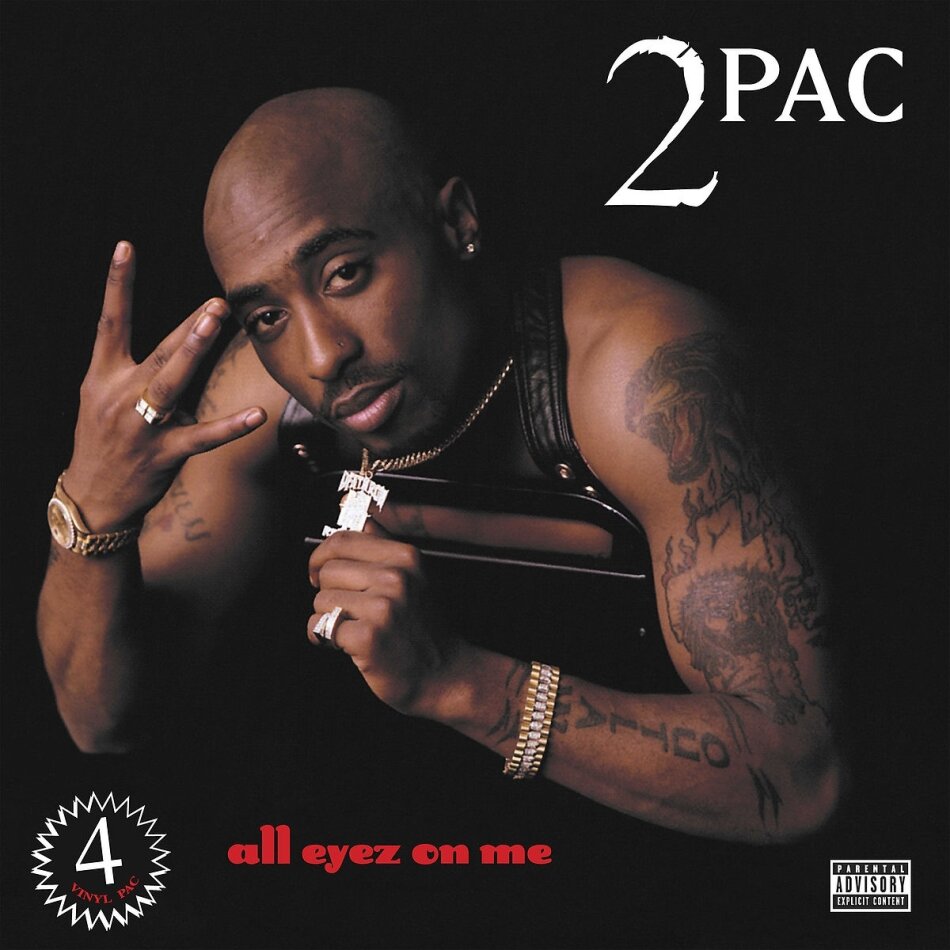 2 Pac - All Eyez On Me (2022 Reissue, 4 LPs)