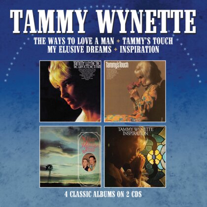 Tammy Wynette - Ways To Love A Man / Tammy's Touch / My Elusive (2 CD)
