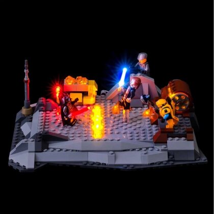 Light My Bricks - Kit di illuminazione a LED per LEGO® 75334 Star Wars - Obi-Wan Kenobi vs. Darth Vader