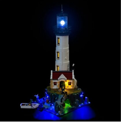Light My Bricks - Kit di illuminazione a LED per LEGO® 21335 Faro motorizzato