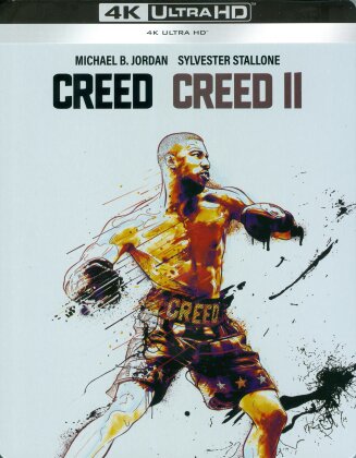 Creed (2015) / Creed 2 (2018) (Limited Edition, Steelbook, 2 4K Ultra HDs)