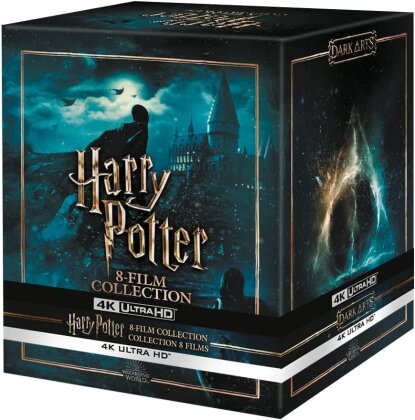 Harry Potter 1 - 7 - 8-Film Collection / Collection 8 Films (Édition Dark Arts, 8 4K Ultra HDs)