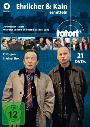 Tatort - Dresden - Ehrlicher & Kain ermitteln - 21 Folgen (Neuauflage, 21 DVDs)