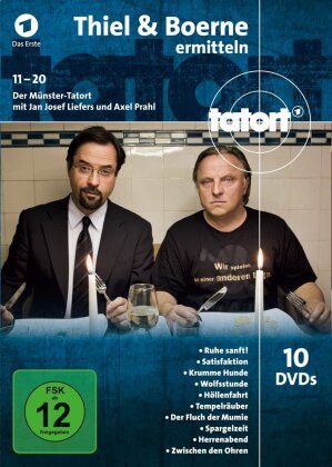 Tatort - Münster - Thiel & Börne ermitteln - Fall 11-20 (Neuauflage, 10 DVDs)