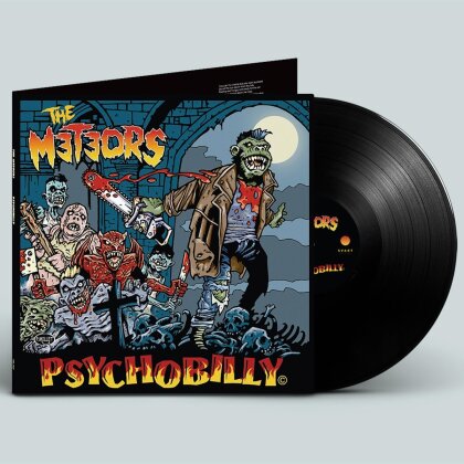 The Meteors - Psychobilly (2022 Reissue, Svart Records, Gatefold, LP)