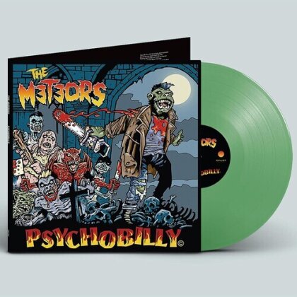 The Meteors - Psychobilly (2022 Reissue, Svart Records, Green Vinyl, LP)
