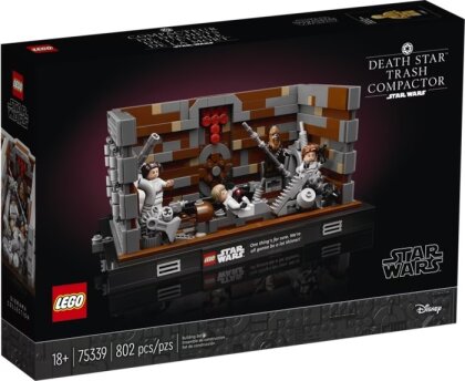 LEGO Star Wars: Müllpresse im Todesstern - Diorama - Seltene Sets 75339