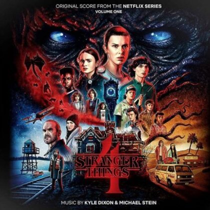 Kyle Dixon & Michael Stein - Stranger Things 4 (Vol 1) - OST - Original Score Netflix (2 CDs)